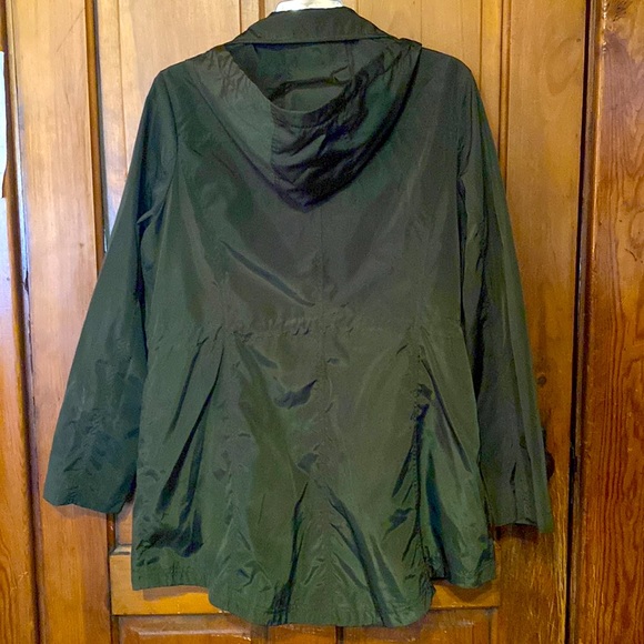 Michael Kors light weight hooded jacket size large EUC - Picture 2 of 3